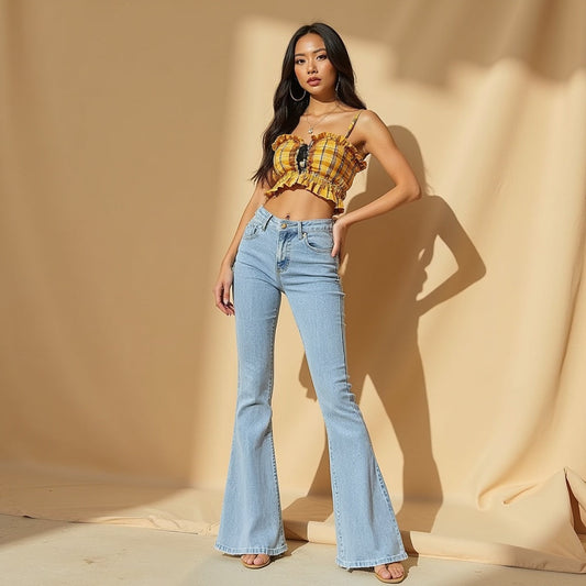 Georgette - Hoge Taille Broek